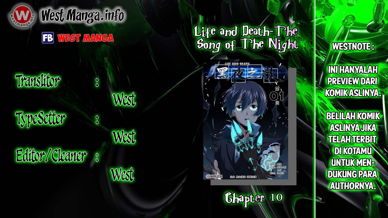 Life and Death-The Song of The Night Chapter 10