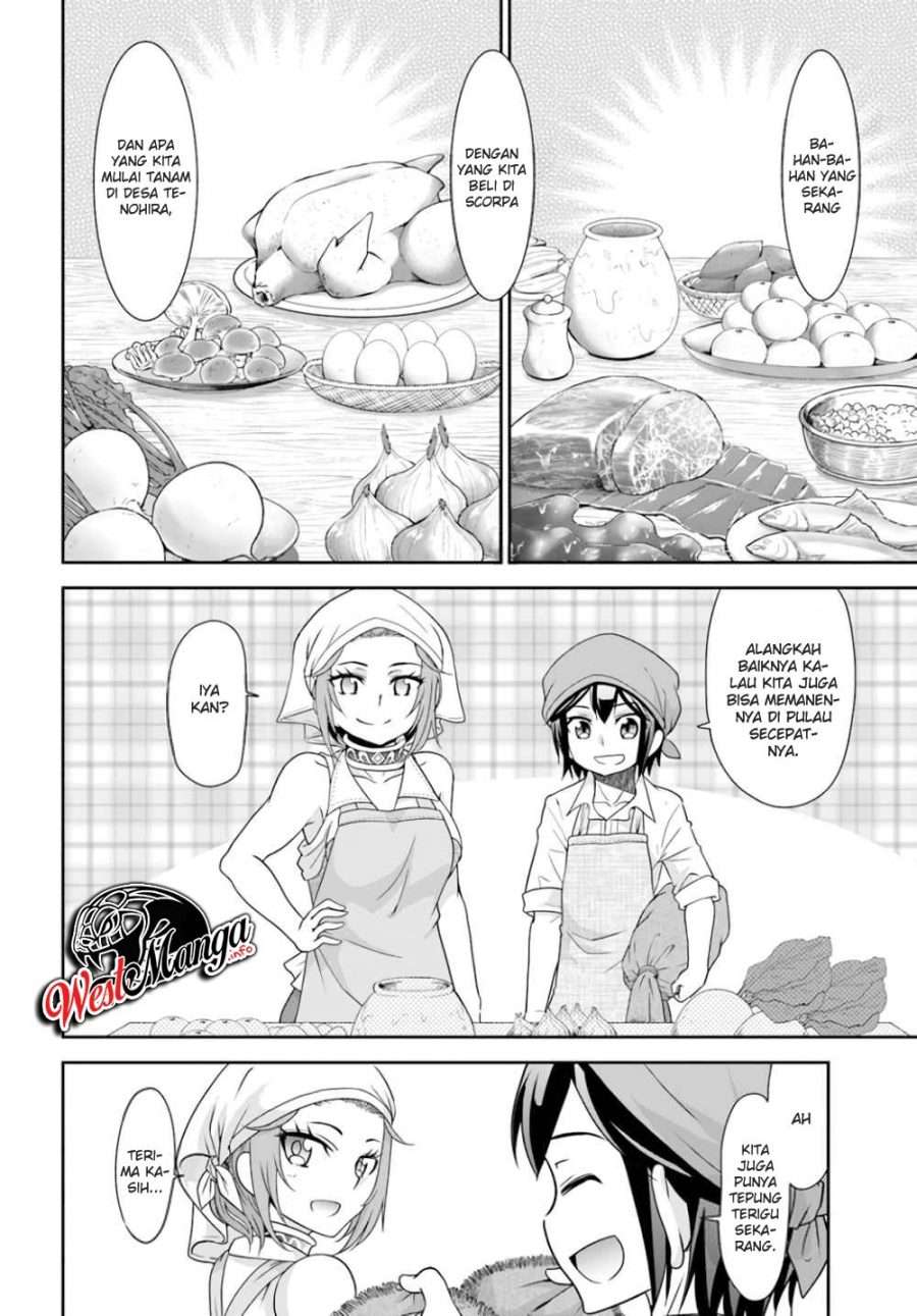 Tenohira Kaitakumura de Isekai Kenkouki ~Fueteku Yome-tachi to Nonbiri Mujintou Raifu~ Chapter 19