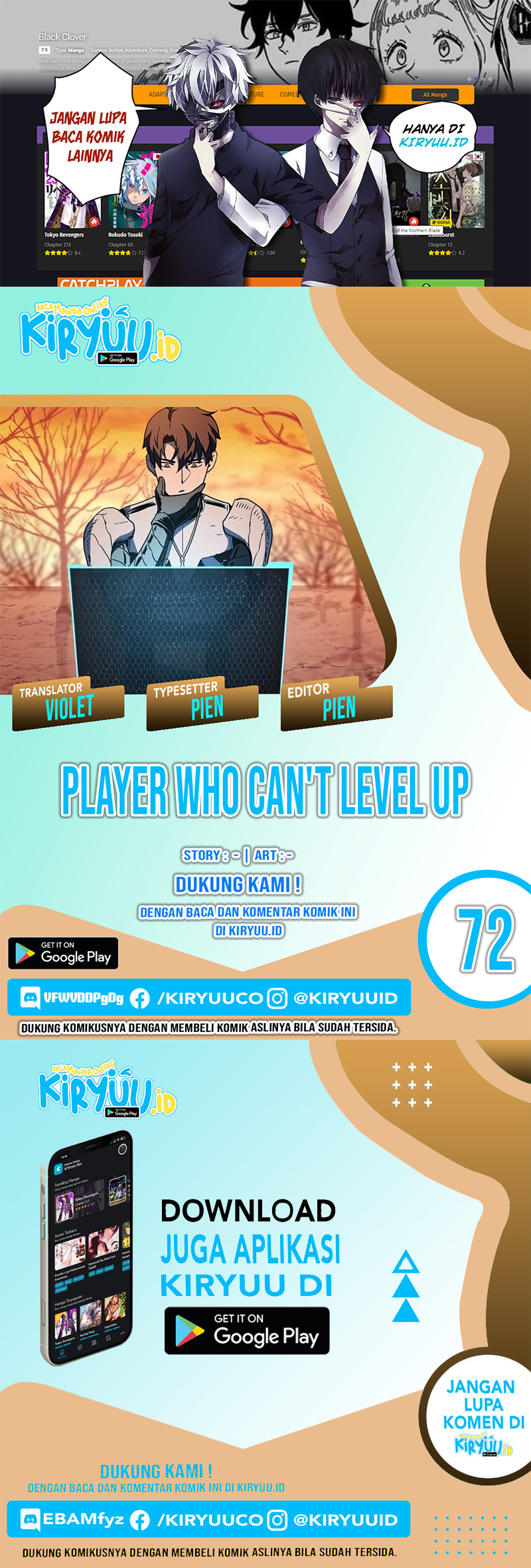 Player Who Can’t Level Up Chapter 72