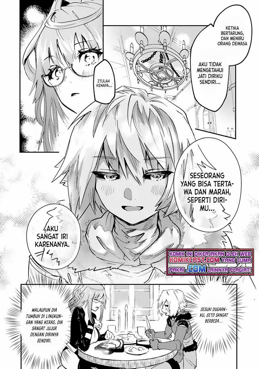 Maken Tsukai no Moto Shounen Hei wa, Moto Teki Kanbu no Onee-san to Issho ni Ikitai chapter 2.2 halaman 9