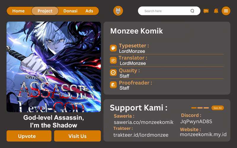 God-level Assassin, I’m the Shadow Chapter 03