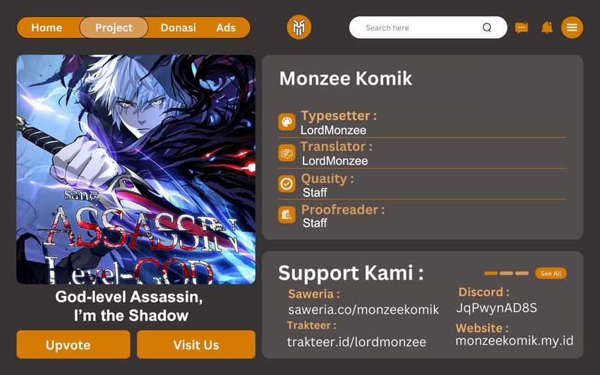 God-level Assassin, I’m the Shadow Chapter 11