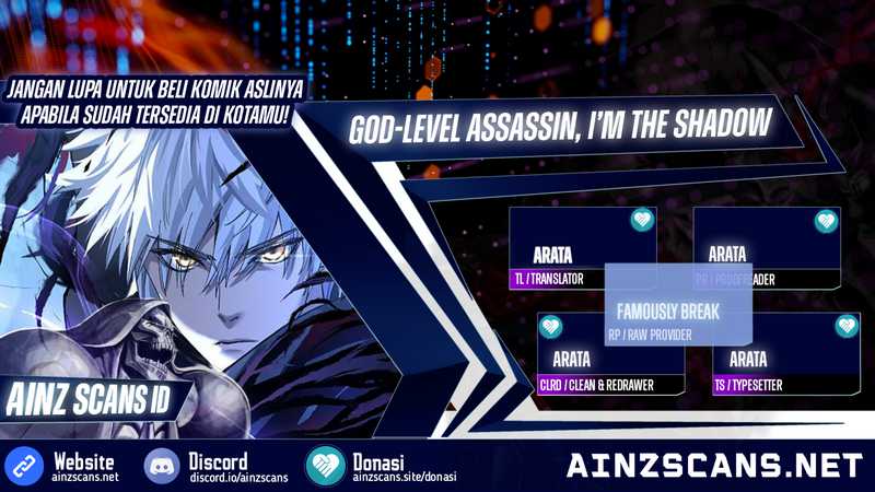 God-level Assassin, I’m the Shadow Chapter 14