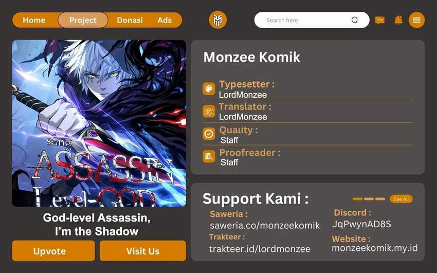 God-level Assassin, I’m the Shadow Chapter 27