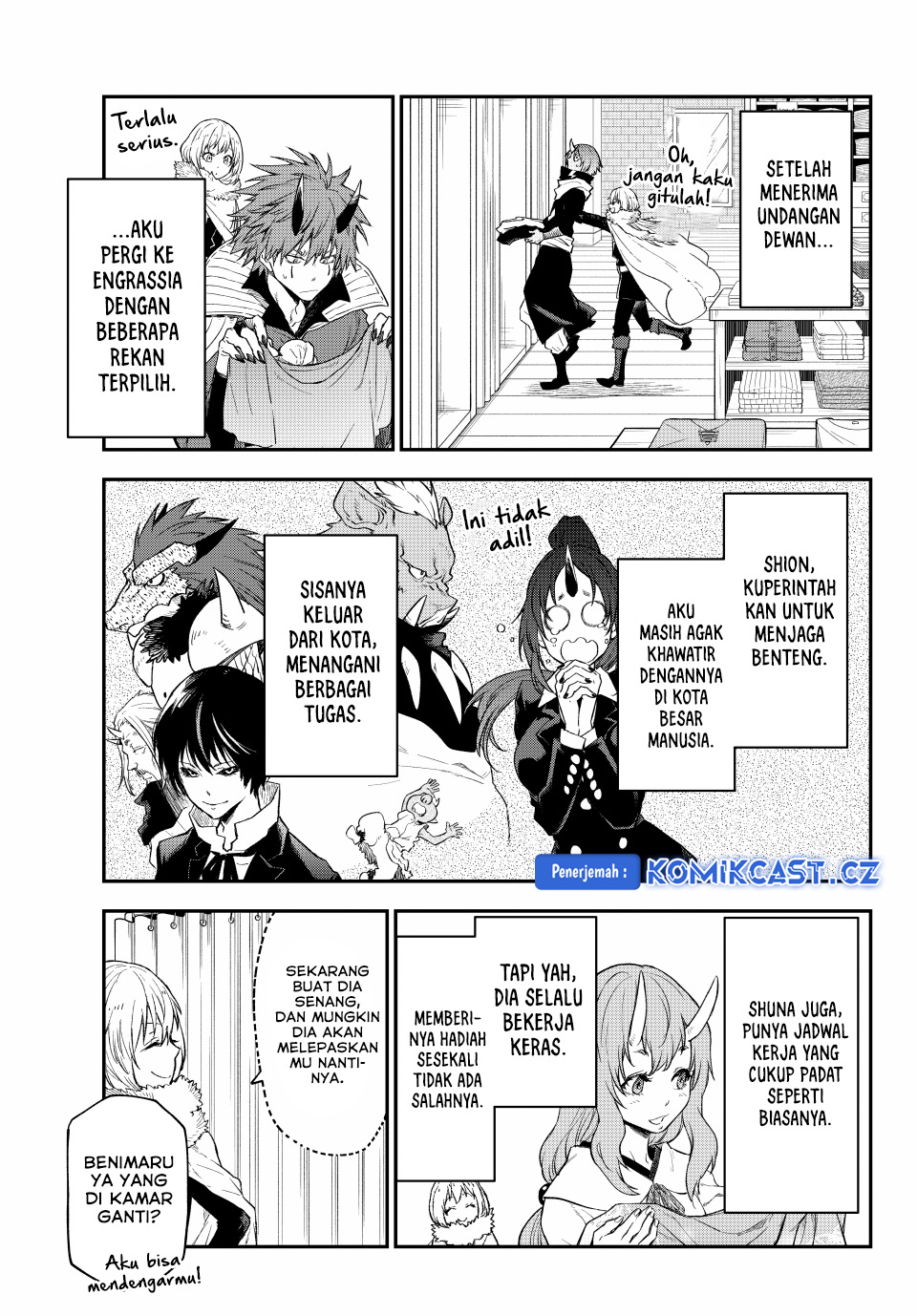 Tensei Shitara Slime Datta Ken Chapter 122