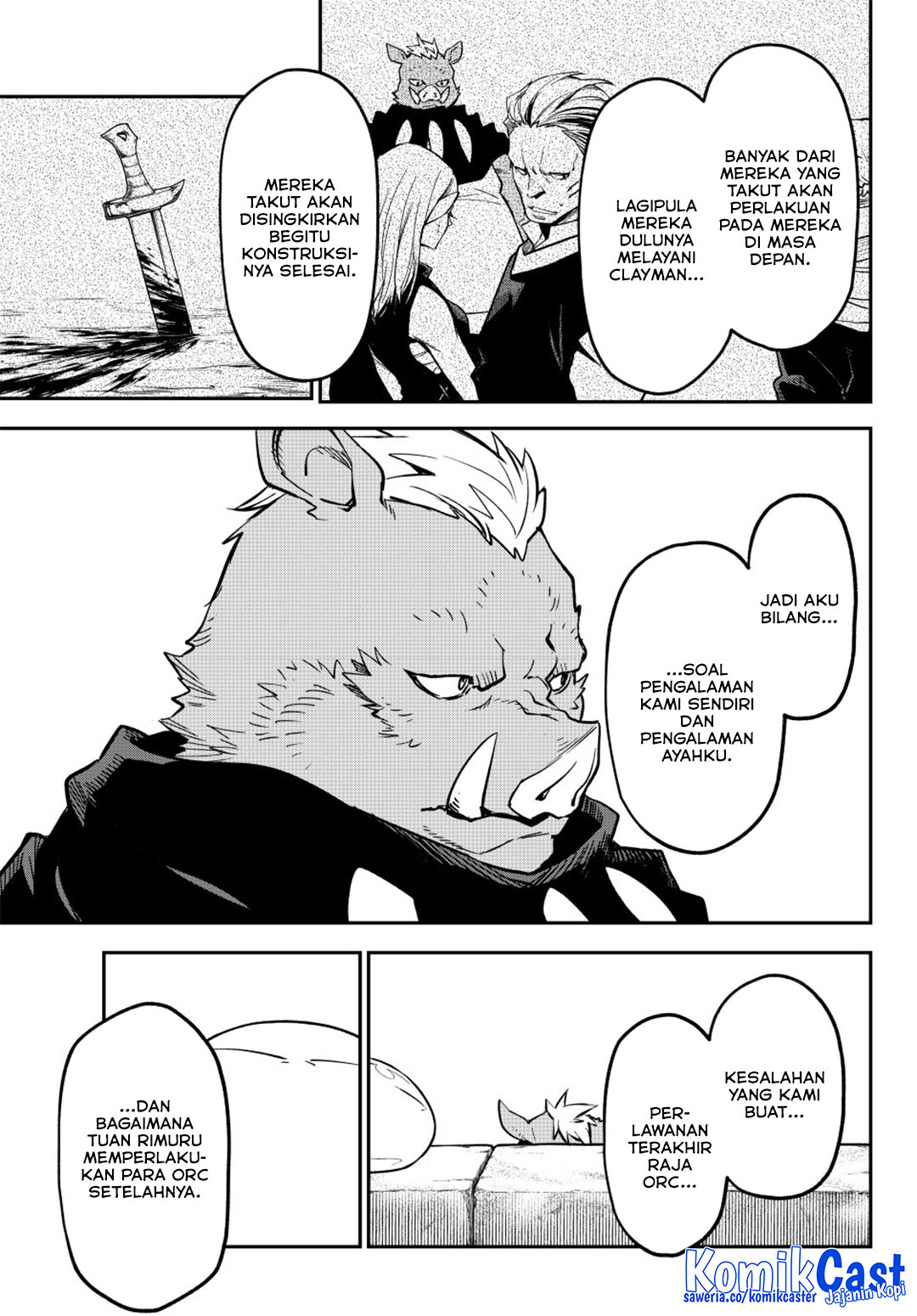 Tensei Shitara Slime Datta Ken Chapter 132