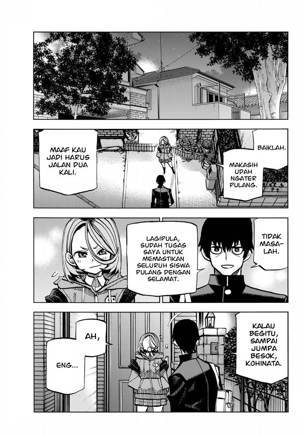 The Story Between a Dumb Prefect and a High School Girl with an Inappropriate Skirt Length Chapter 02