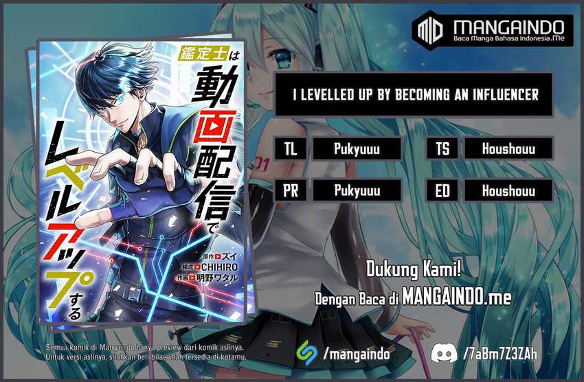 I Levelled Up by Becoming an Influencer (Kanteishi wa Douga Haishin de Level Up Through) Chapter 10