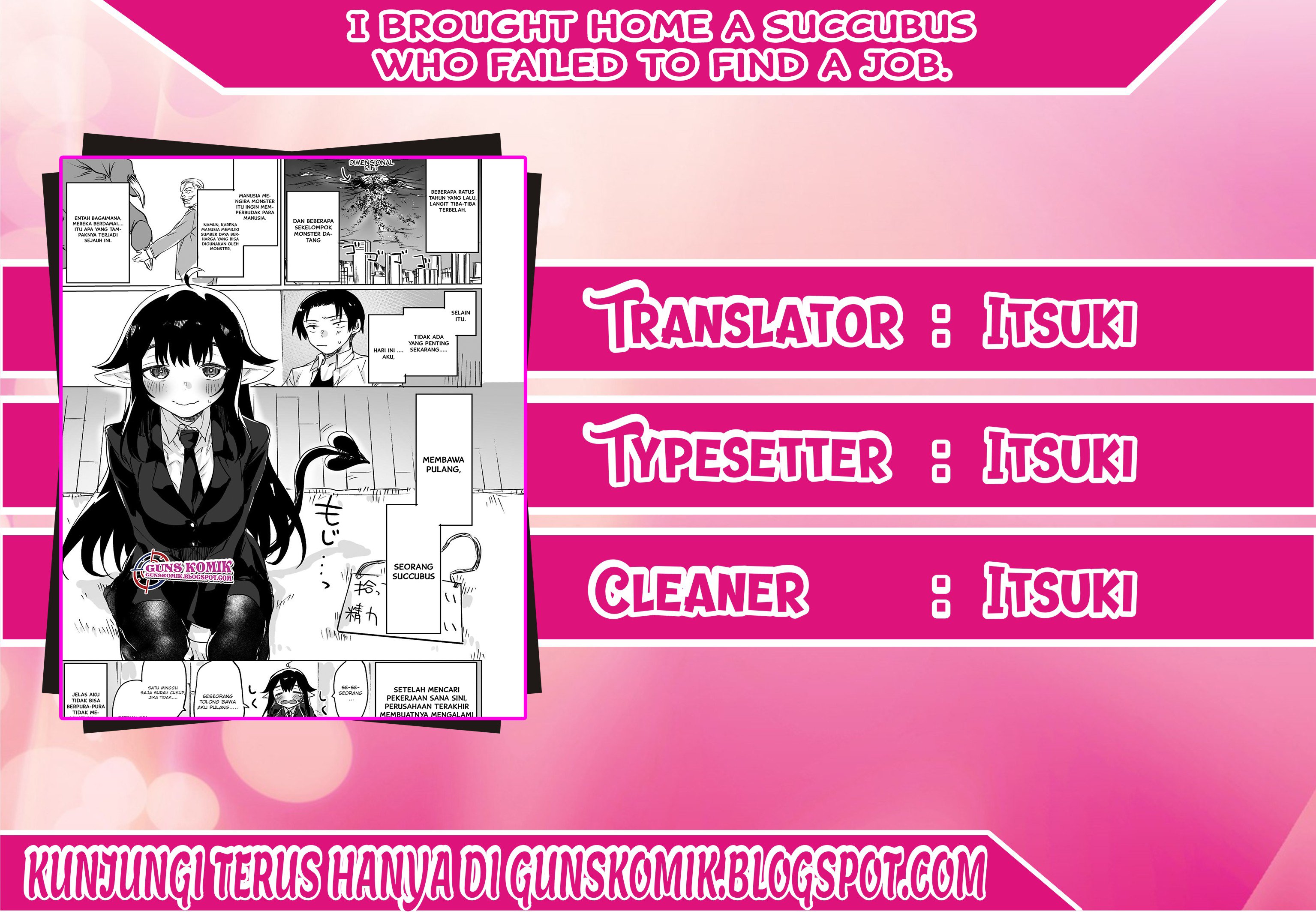 I Brought Home a Succubus who Failed to Find a Job Chapter 01.1 page 0
