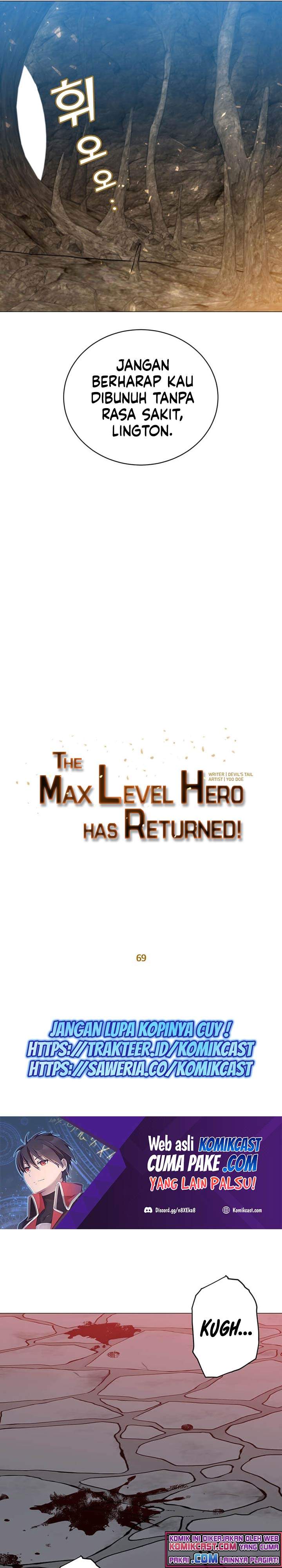 The MAX leveled hero will return! Chapter 69