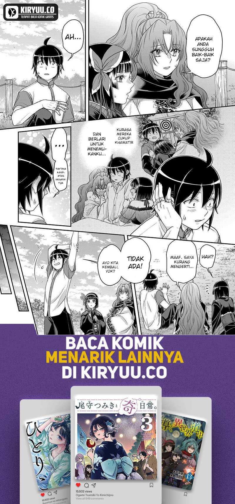 Tsuki ga Michibiku Isekai Douchuu Chapter 100