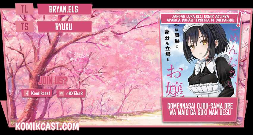 Gomennasai Ojou-sama, Ore wa Maid ga Suki nan desu Chapter 02.1