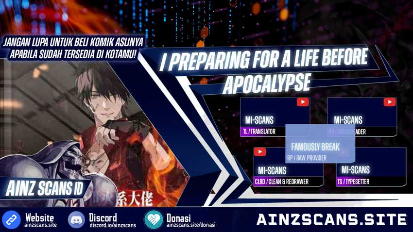 I Preparing For A Life Before Apocalypse Chapter 24