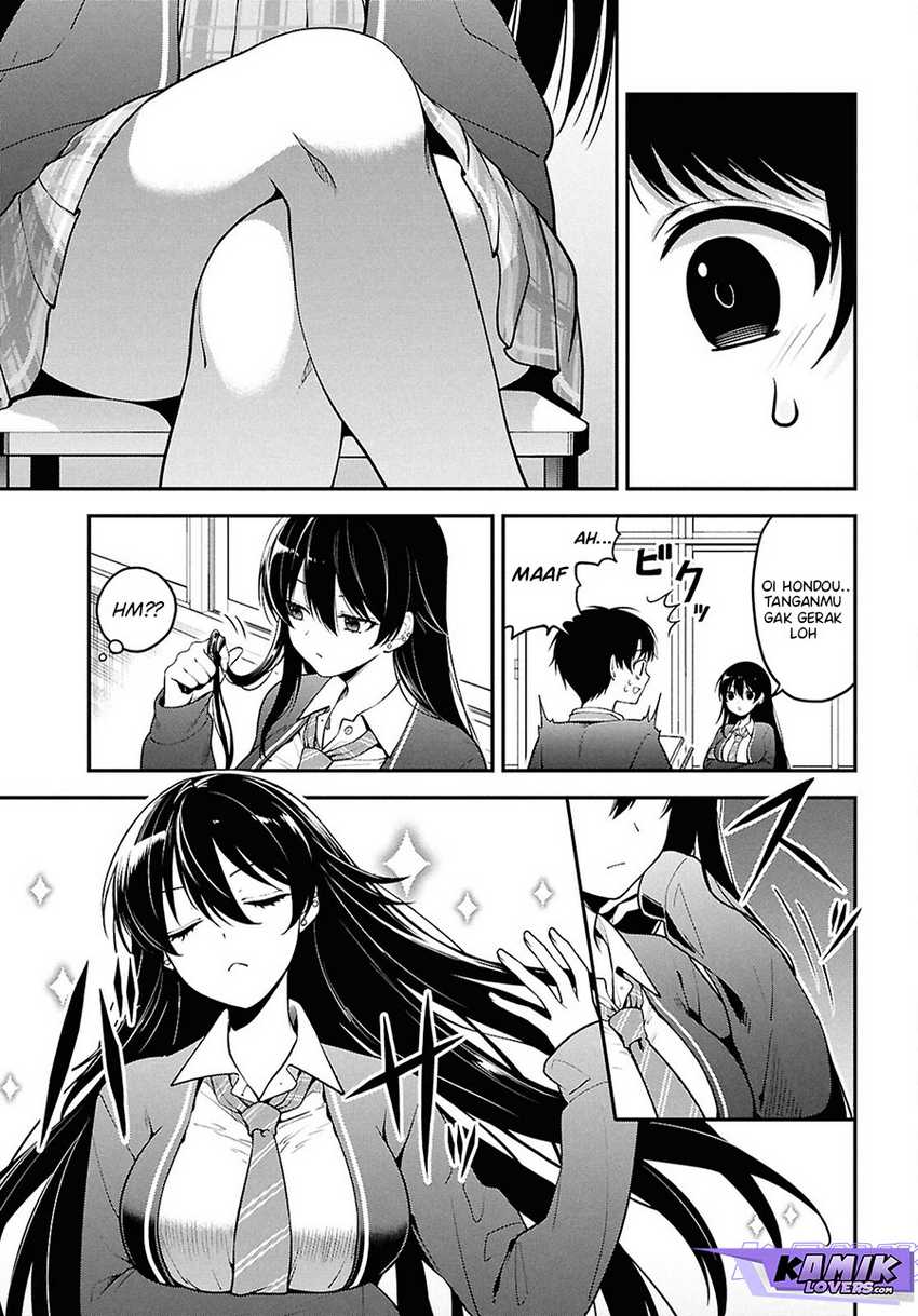 Tonari no Seki no Yankee Shimizu-san ga Kami o Kuroku Sometekita Chapter 01