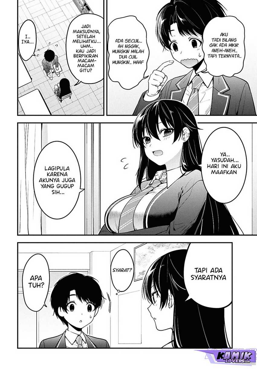 Tonari no Seki no Yankee Shimizu-san ga Kami o Kuroku Sometekita Chapter 01