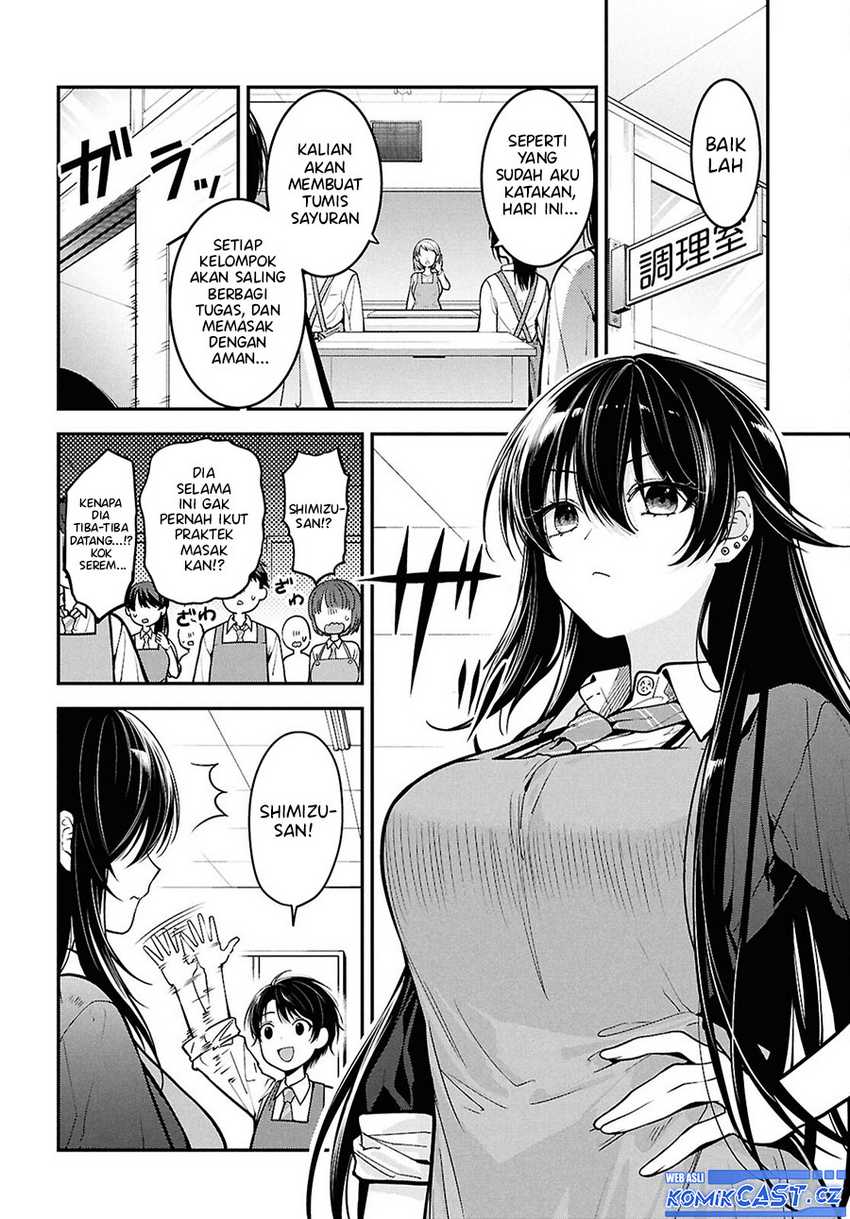 Tonari no Seki no Yankee Shimizu-san ga Kami o Kuroku Sometekita Chapter 02