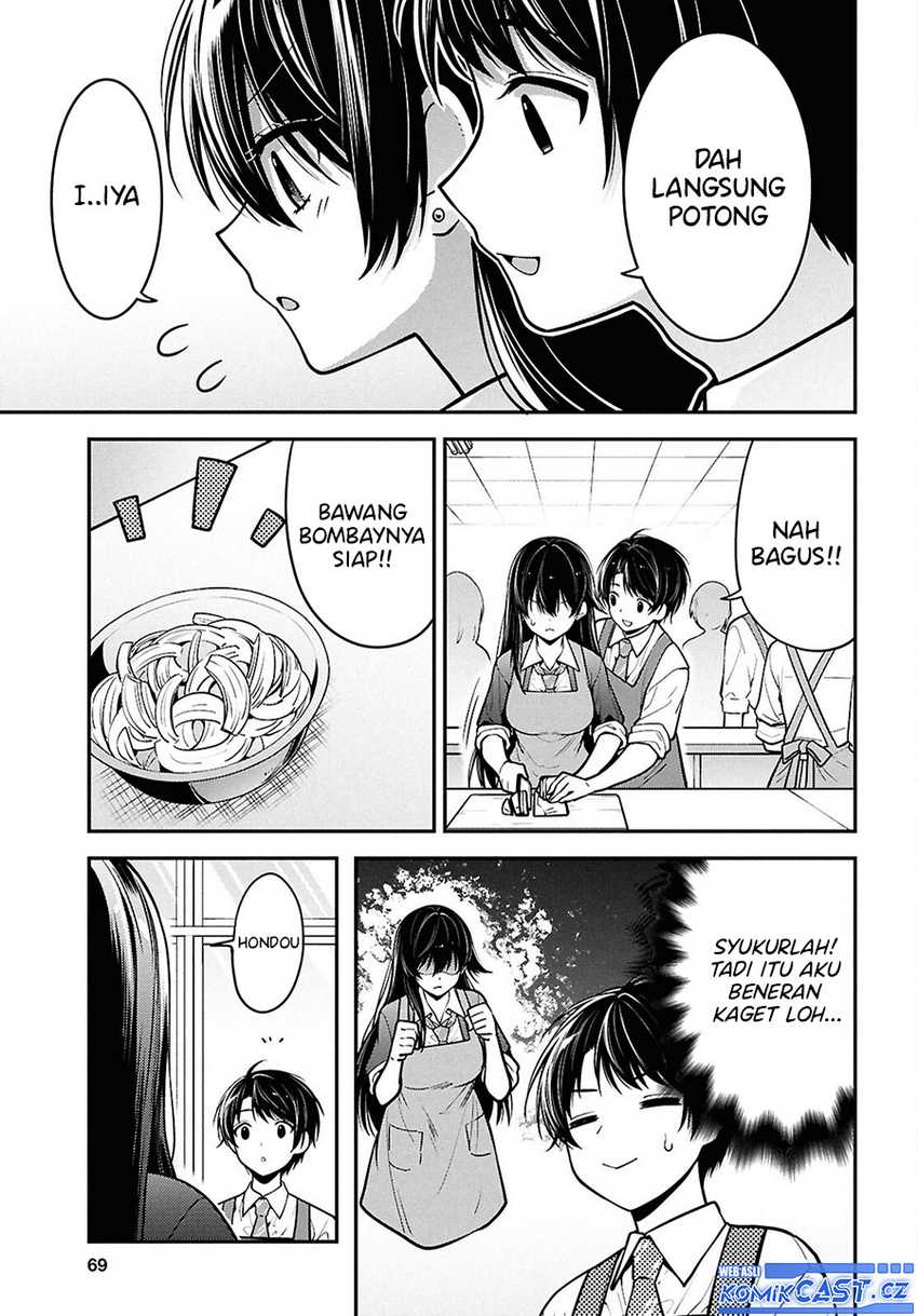 Tonari no Seki no Yankee Shimizu-san ga Kami o Kuroku Sometekita Chapter 02