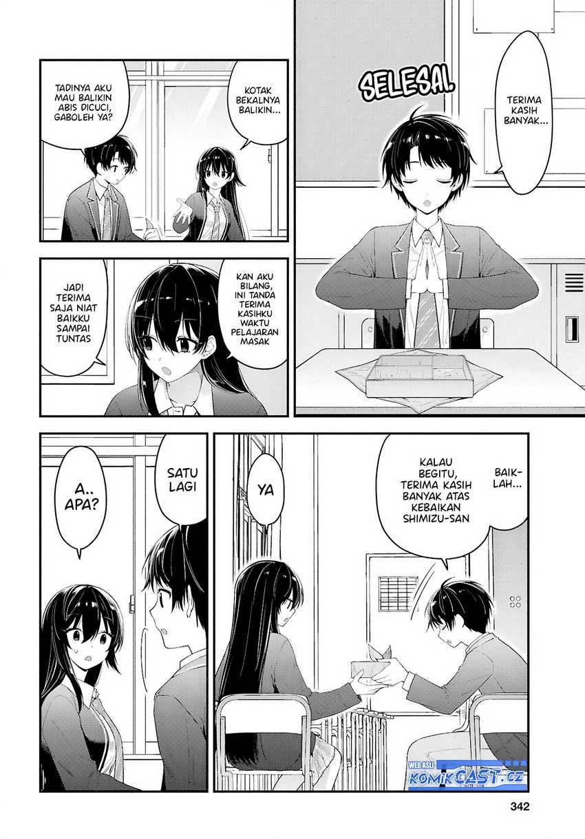 Tonari no Seki no Yankee Shimizu-san ga Kami o Kuroku Sometekita Chapter 03