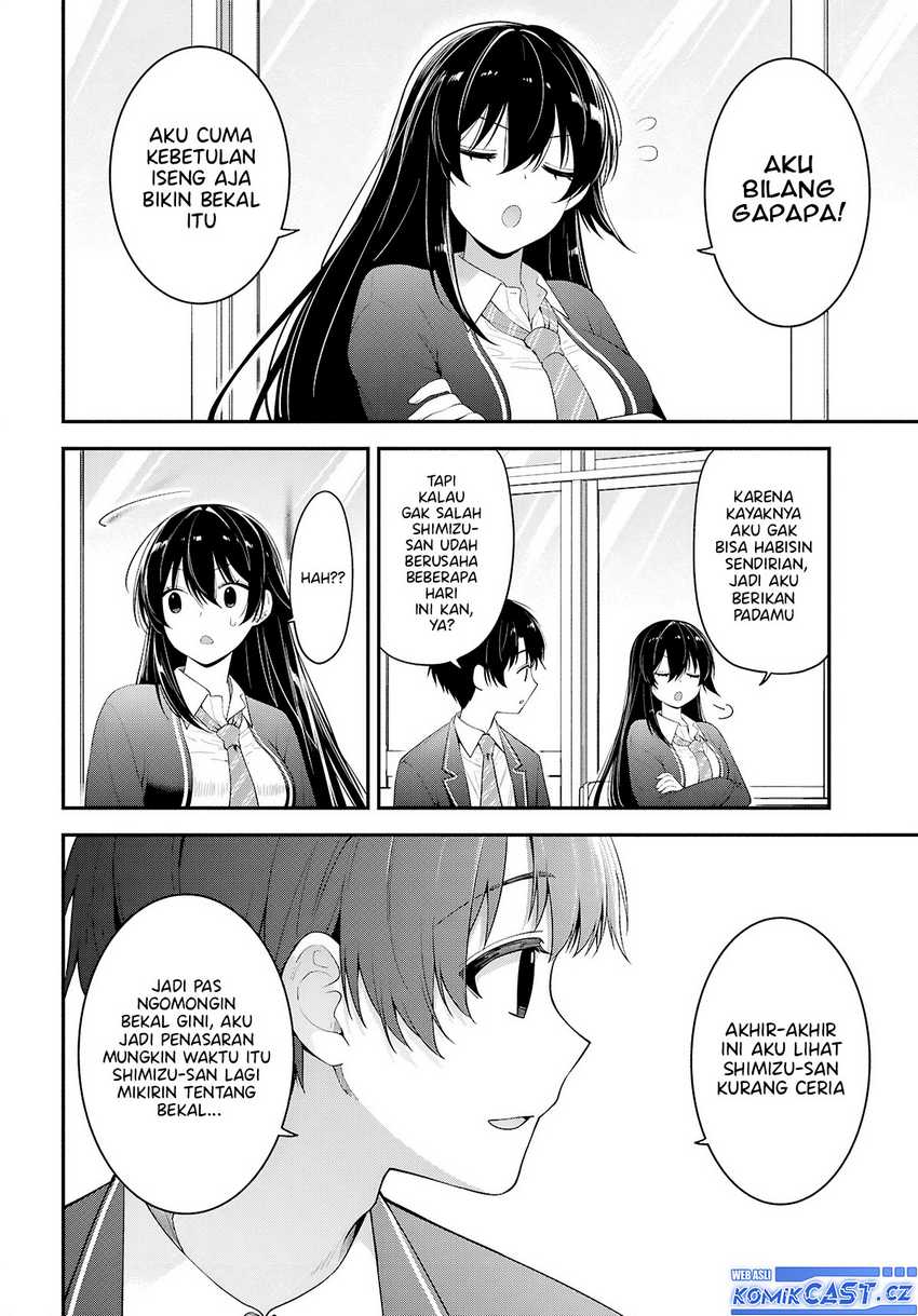 Tonari no Seki no Yankee Shimizu-san ga Kami o Kuroku Sometekita Chapter 03