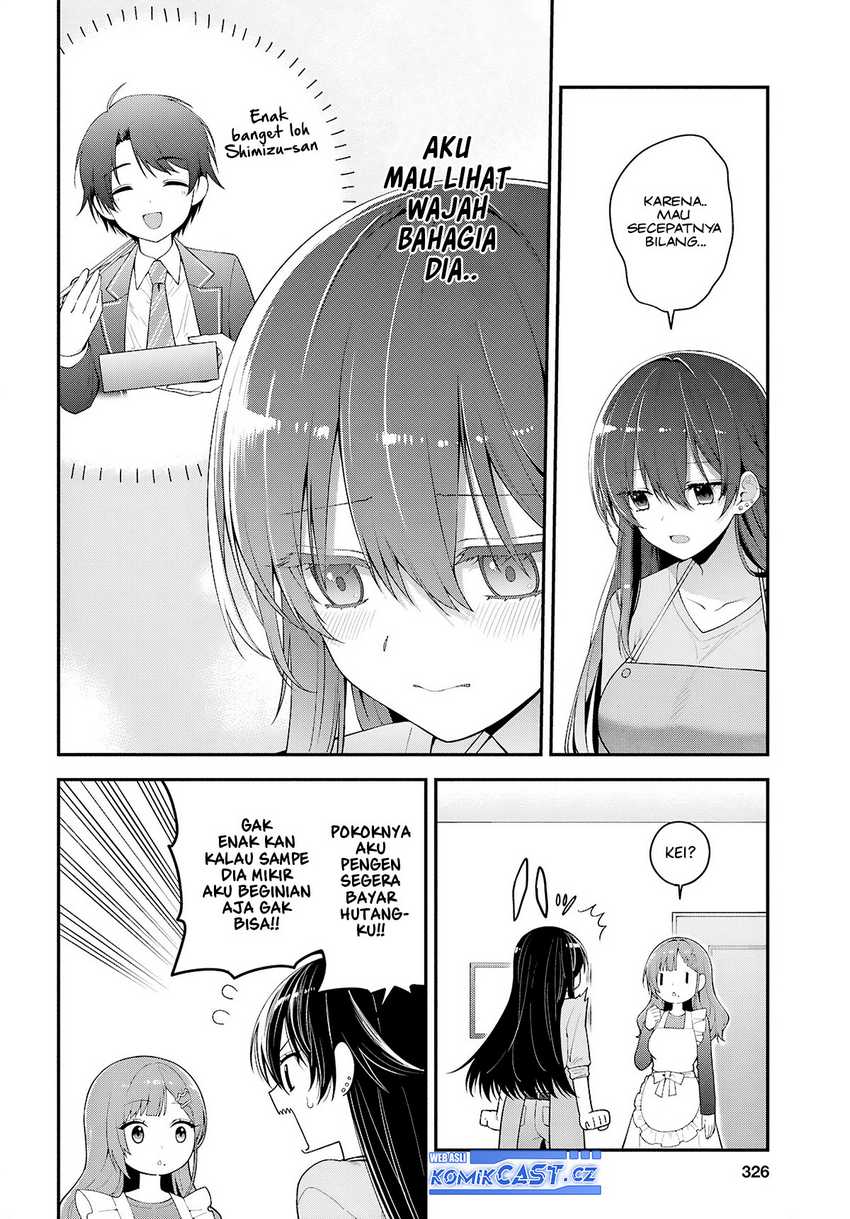 Tonari no Seki no Yankee Shimizu-san ga Kami o Kuroku Sometekita Chapter 03