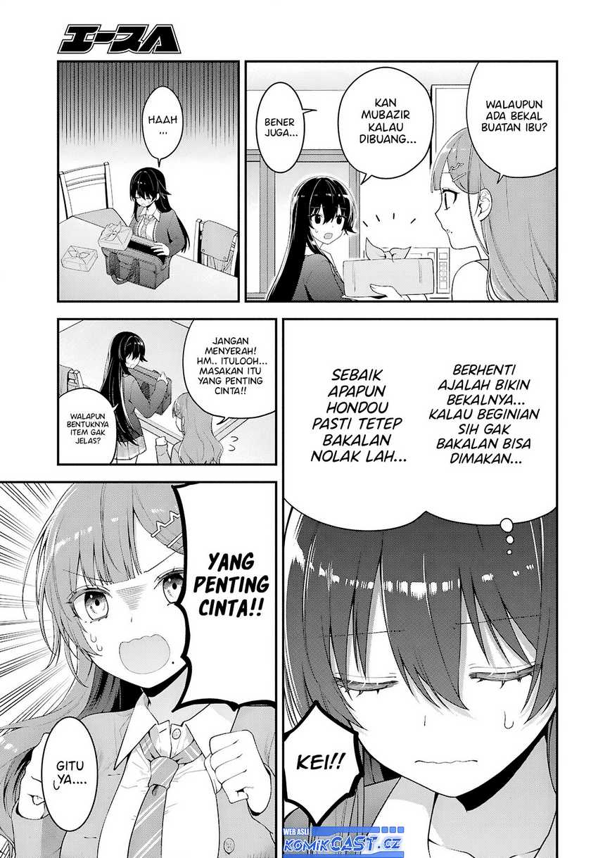 Tonari no Seki no Yankee Shimizu-san ga Kami o Kuroku Sometekita Chapter 03