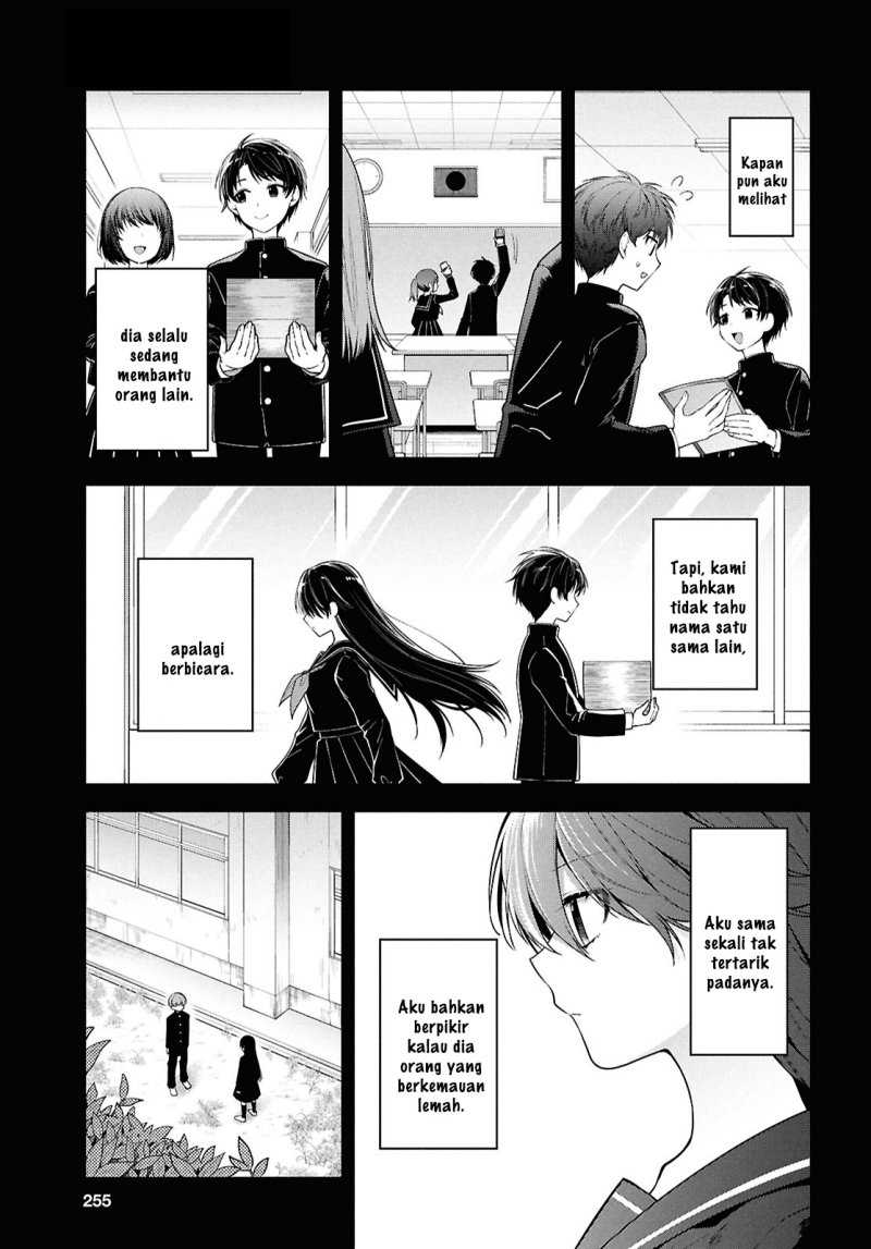 Tonari no Seki no Yankee Shimizu-san ga Kami o Kuroku Sometekita Chapter 04