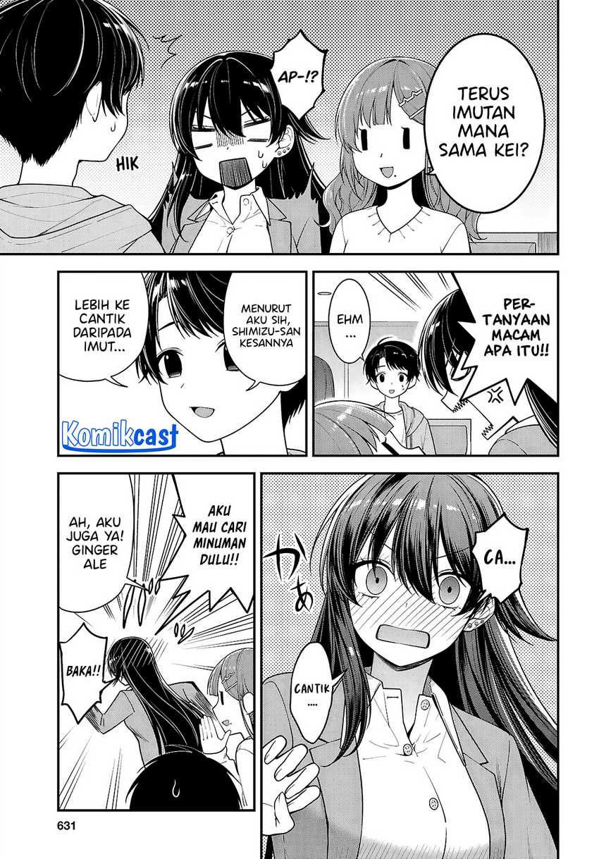 Tonari no Seki no Yankee Shimizu-san ga Kami o Kuroku Sometekita Chapter 05