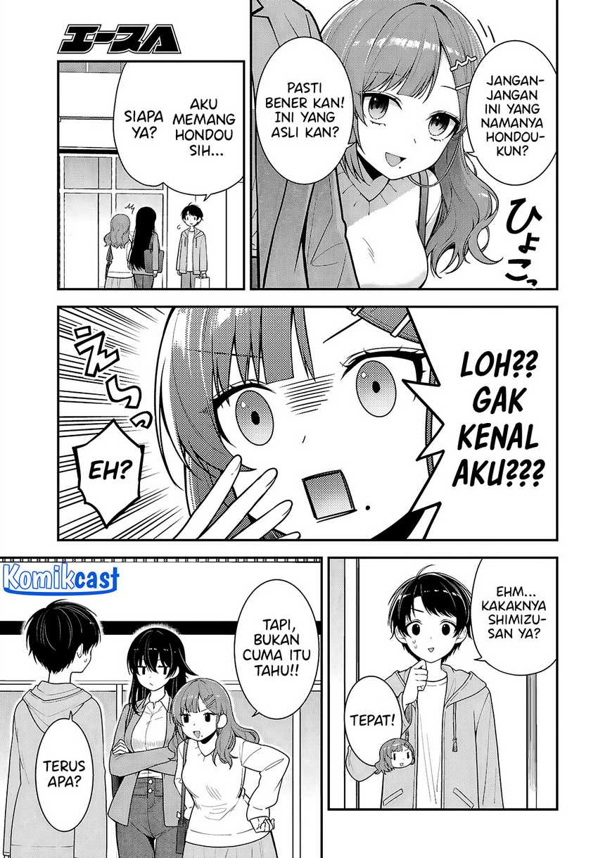 Tonari no Seki no Yankee Shimizu-san ga Kami o Kuroku Sometekita Chapter 05