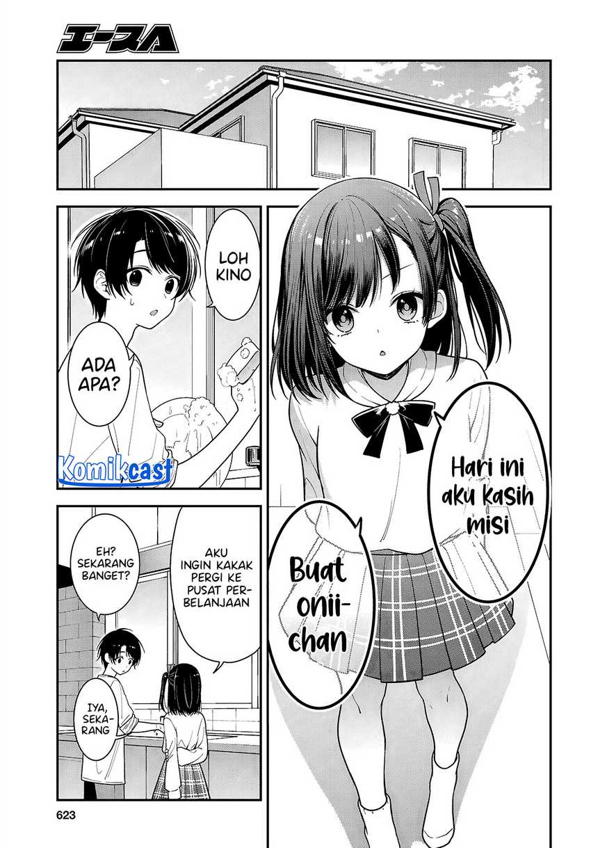 Tonari no Seki no Yankee Shimizu-san ga Kami o Kuroku Sometekita Chapter 05