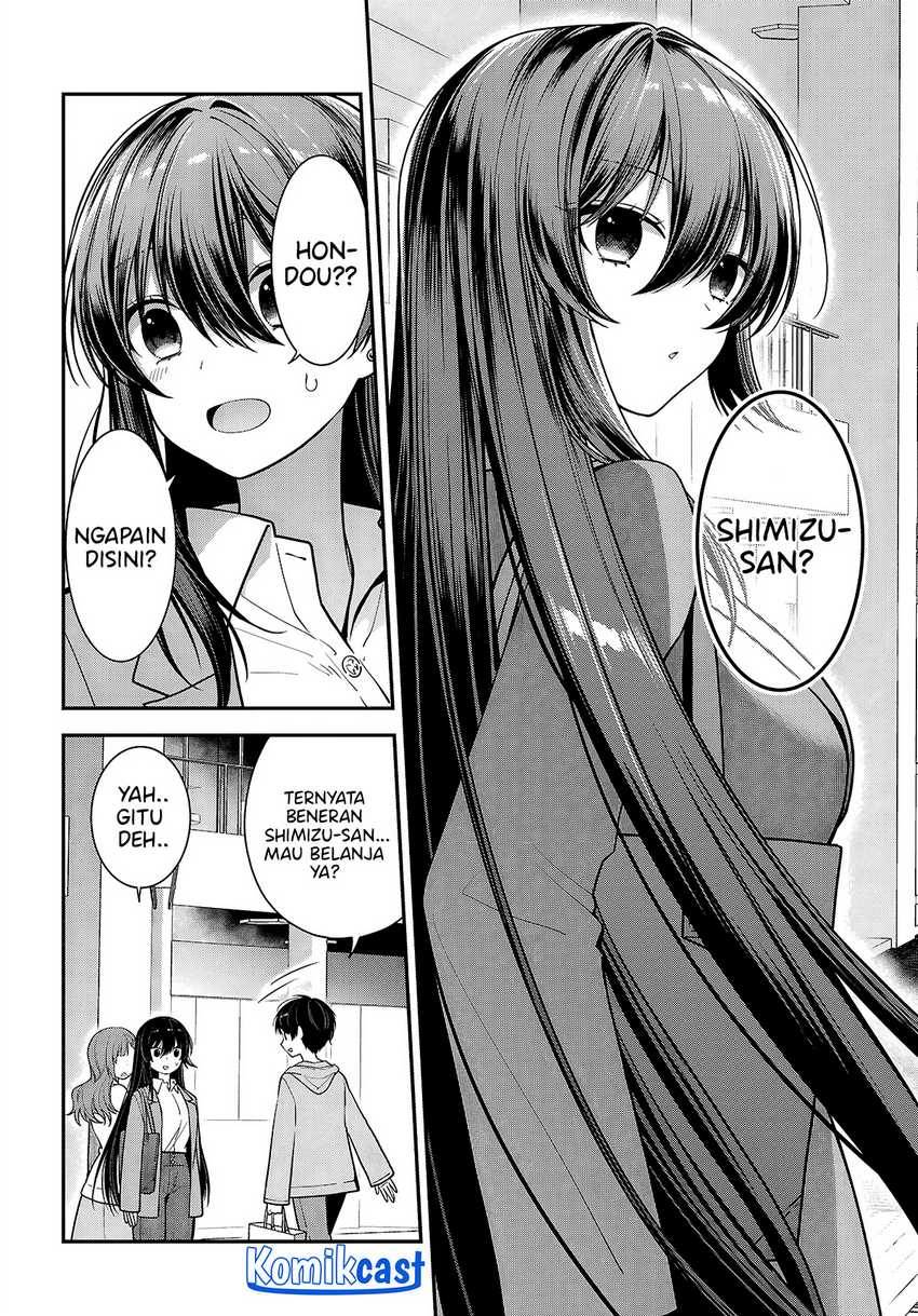 Tonari no Seki no Yankee Shimizu-san ga Kami o Kuroku Sometekita Chapter 05