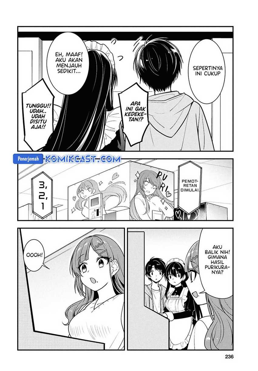 Tonari no Seki no Yankee Shimizu-san ga Kami o Kuroku Sometekita Chapter 07