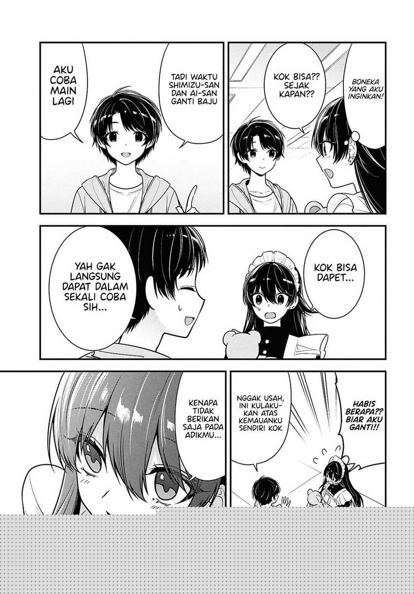 Tonari no Seki no Yankee Shimizu-san ga Kami o Kuroku Sometekita Chapter 07