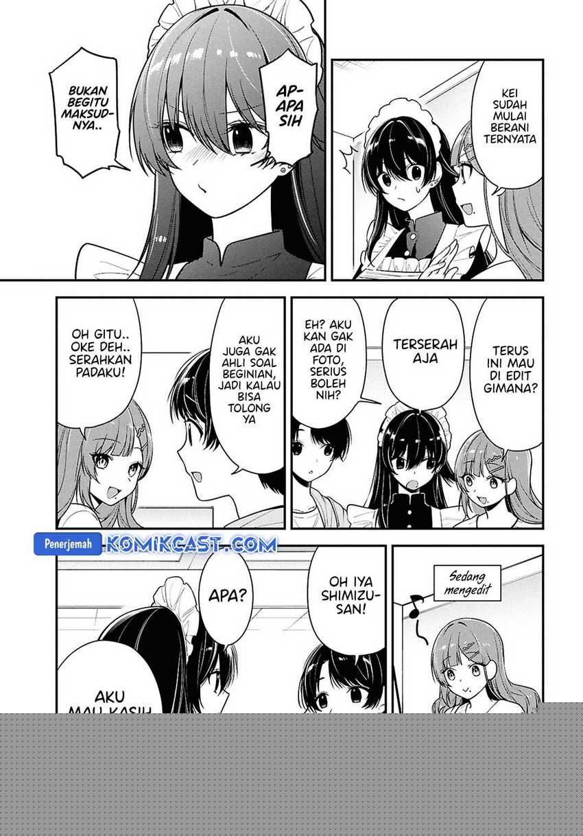 Tonari no Seki no Yankee Shimizu-san ga Kami o Kuroku Sometekita Chapter 07
