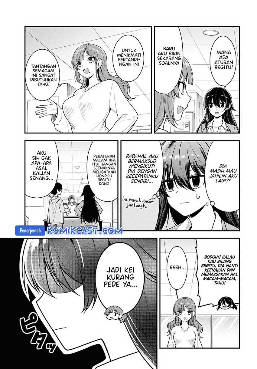 Tonari no Seki no Yankee Shimizu-san ga Kami o Kuroku Sometekita Chapter 07