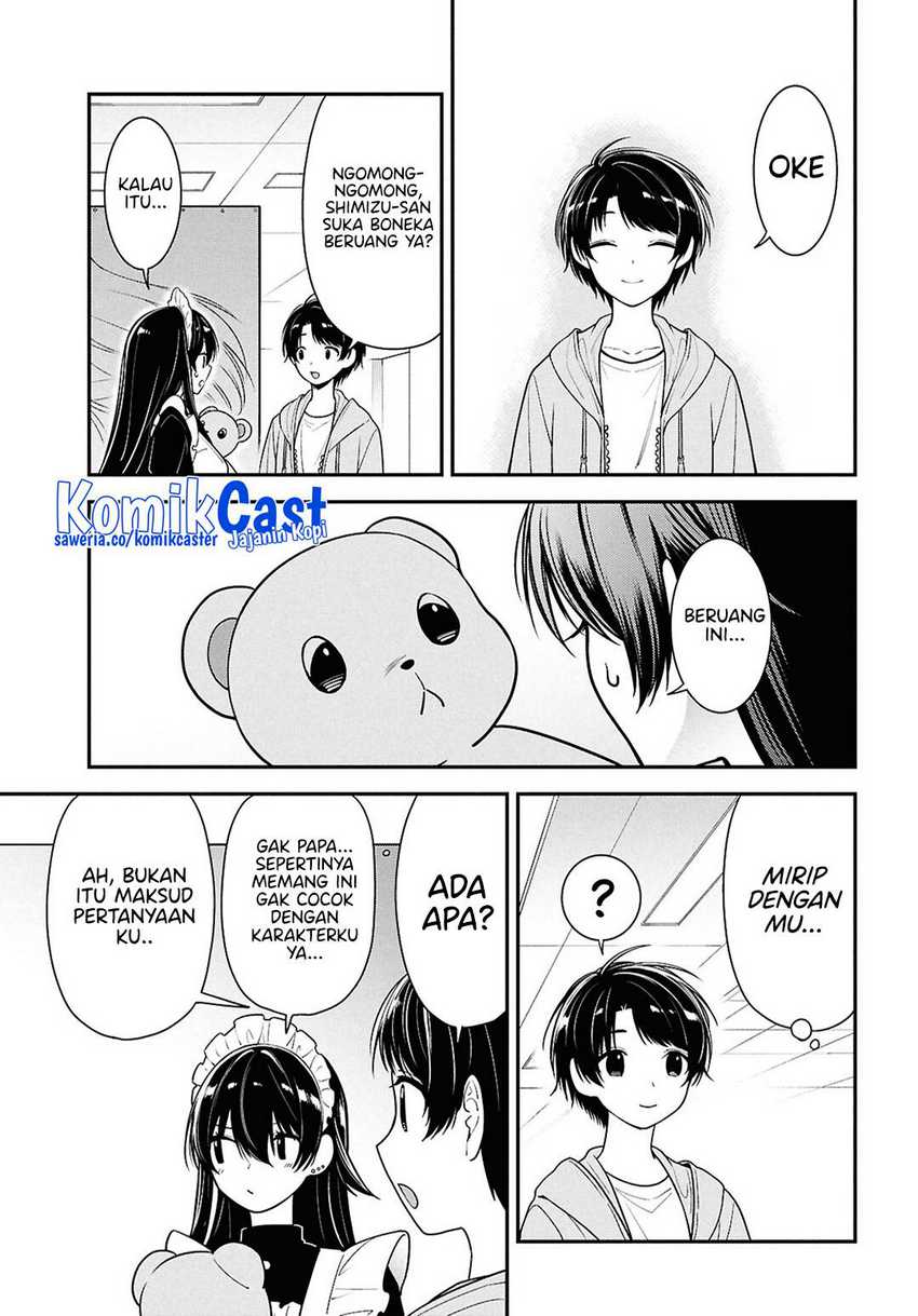 Tonari no Seki no Yankee Shimizu-san ga Kami o Kuroku Sometekita Chapter 07