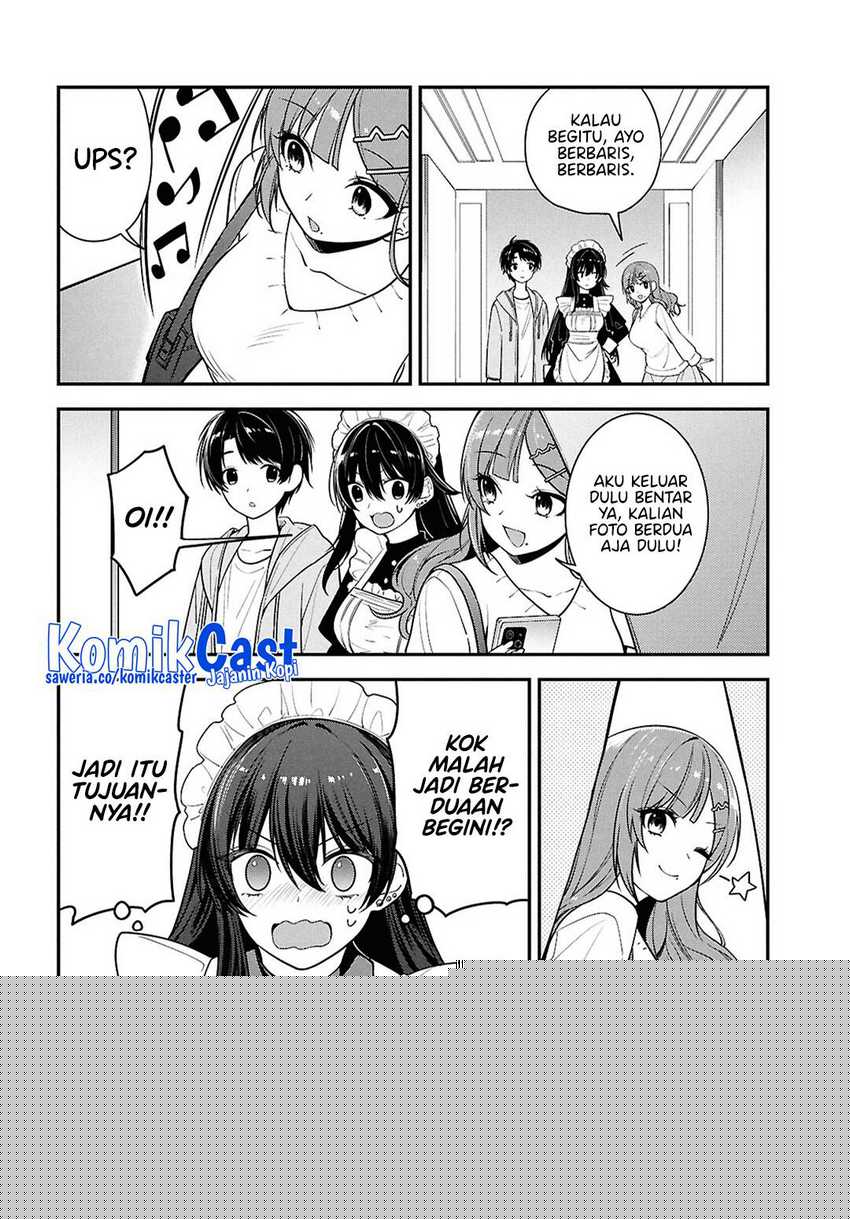 Tonari no Seki no Yankee Shimizu-san ga Kami o Kuroku Sometekita Chapter 07