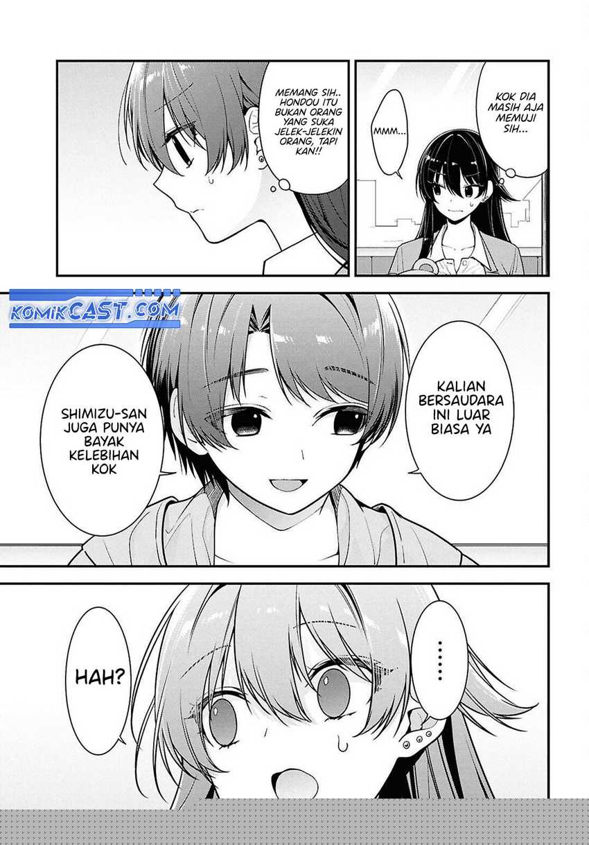 Tonari no Seki no Yankee Shimizu-san ga Kami o Kuroku Sometekita Chapter 08