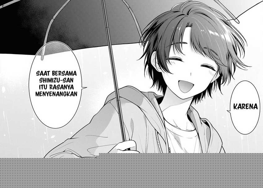 Tonari no Seki no Yankee Shimizu-san ga Kami o Kuroku Sometekita Chapter 08