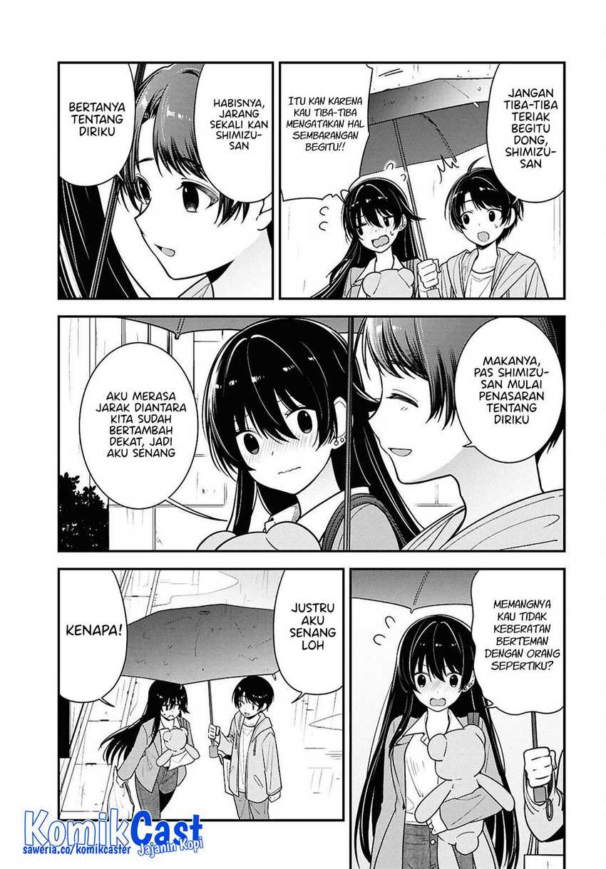 Tonari no Seki no Yankee Shimizu-san ga Kami o Kuroku Sometekita Chapter 08