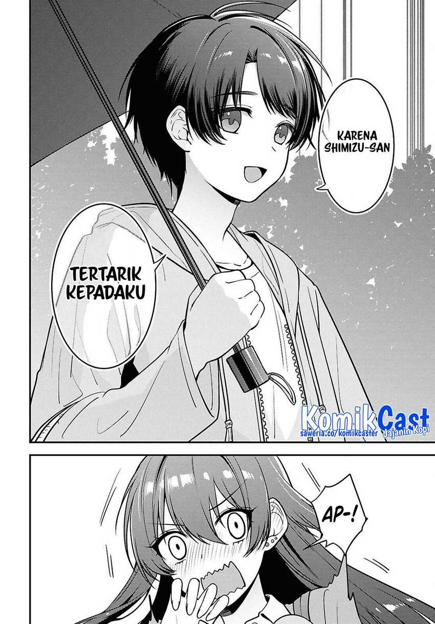 Tonari no Seki no Yankee Shimizu-san ga Kami o Kuroku Sometekita Chapter 08