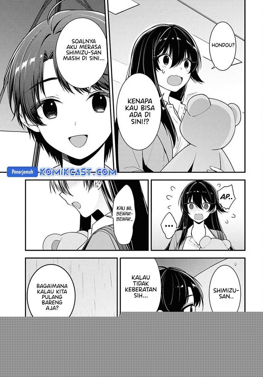 Tonari no Seki no Yankee Shimizu-san ga Kami o Kuroku Sometekita Chapter 08
