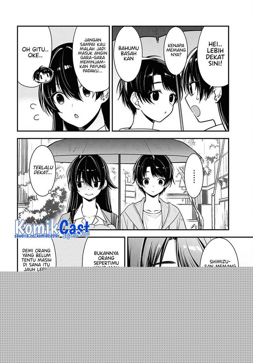 Tonari no Seki no Yankee Shimizu-san ga Kami o Kuroku Sometekita Chapter 08