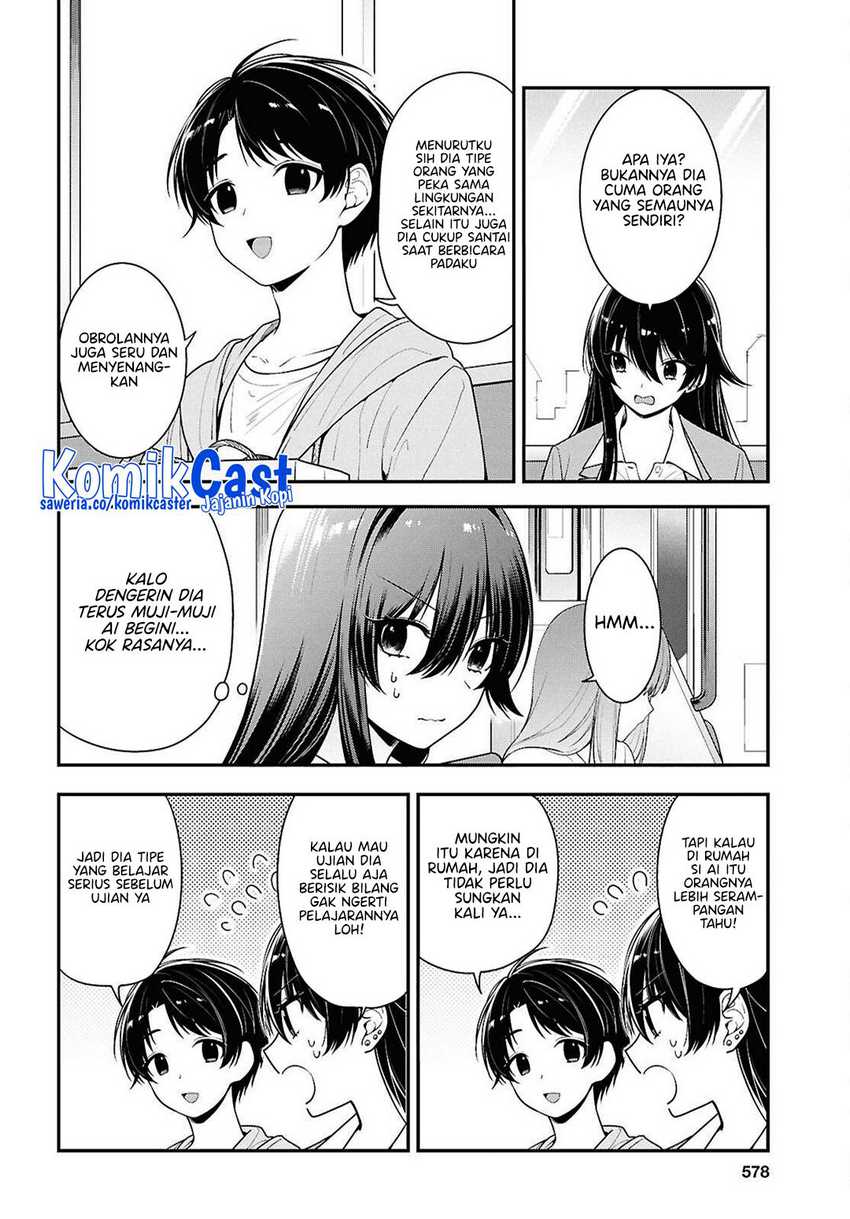 Tonari no Seki no Yankee Shimizu-san ga Kami o Kuroku Sometekita Chapter 08
