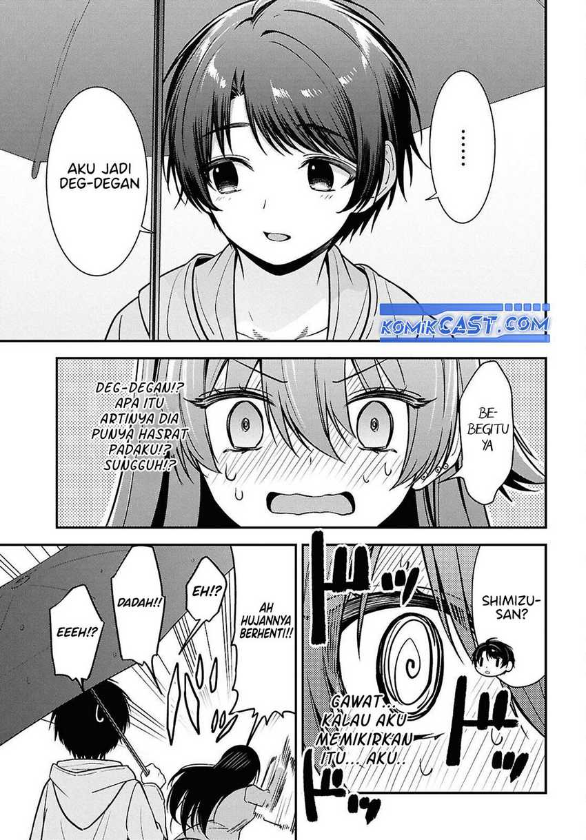 Tonari no Seki no Yankee Shimizu-san ga Kami o Kuroku Sometekita Chapter 08