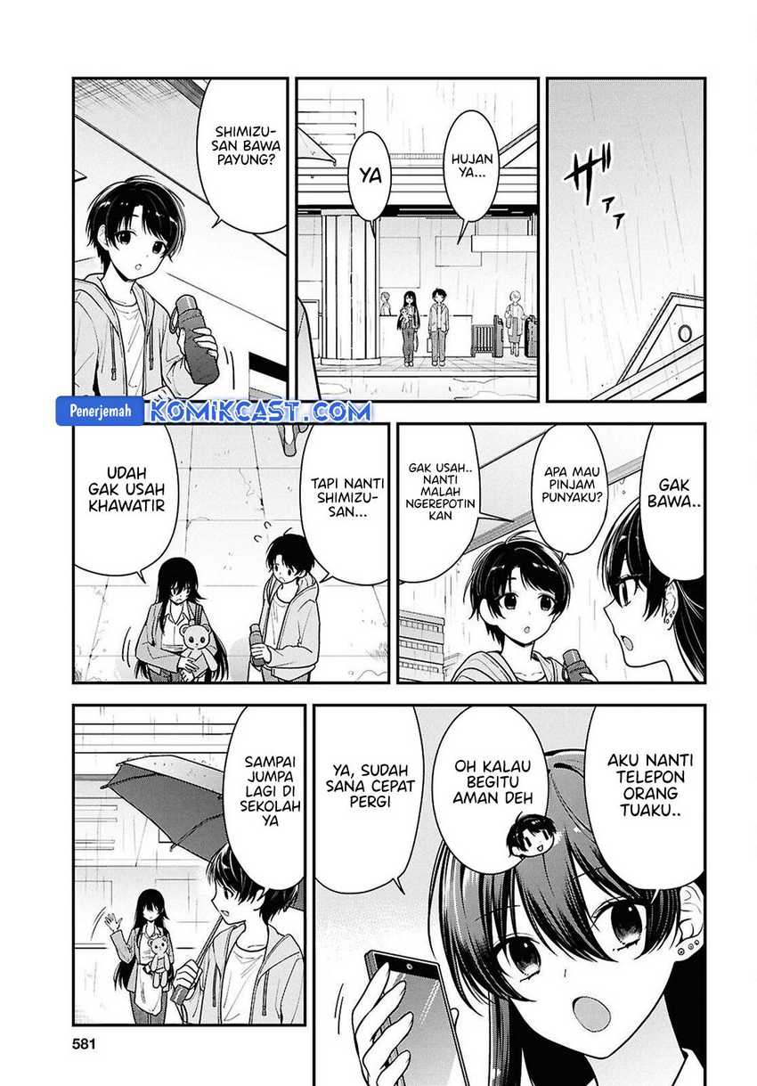 Tonari no Seki no Yankee Shimizu-san ga Kami o Kuroku Sometekita Chapter 08