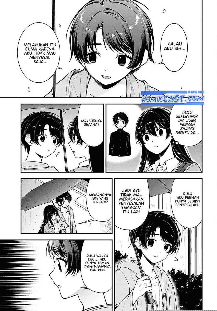 Tonari no Seki no Yankee Shimizu-san ga Kami o Kuroku Sometekita Chapter 08