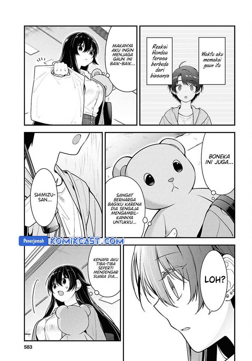 Tonari no Seki no Yankee Shimizu-san ga Kami o Kuroku Sometekita Chapter 08
