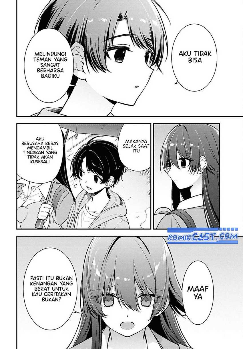 Tonari no Seki no Yankee Shimizu-san ga Kami o Kuroku Sometekita Chapter 08