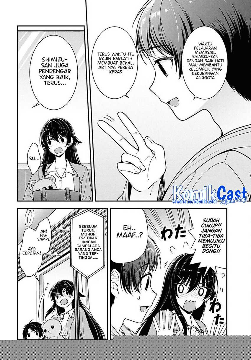 Tonari no Seki no Yankee Shimizu-san ga Kami o Kuroku Sometekita Chapter 08