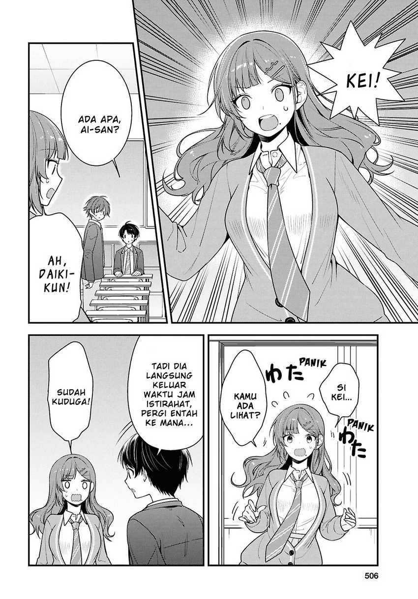 Tonari no Seki no Yankee Shimizu-san ga Kami o Kuroku Sometekita Chapter 09